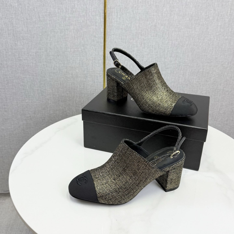 Ch**el heeled shoes